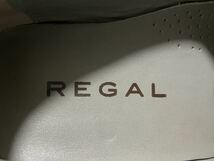 極美品 REGAL リーガル 554R AE 25cm デッキシューズ レザーシューズ ボートシューズモカシン スリッポン メンズ 2アイ カジュアル_画像8