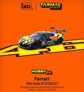 TARMAC WORKS/ixo models★1/64★フェラーリFerrari 458 Italia GT3 Blancpain Endurance Series 2012 - NURBURGRING #46★未開封★即決