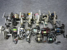 ◆リール　まとめて／オールドスピニングリール ヴィンテージ EX-i 9000H PENN 310 GTi RODDY OKUMA SHIMANO DAIWA TAIYO 中古 現状 ⑨◆ _画像1