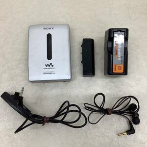 ＊【動作品】SONY ソニー WALKMAN WM-EX651 ウォークマン カセットプレーヤー リモコン イヤホン バッテリー 充電器付き オーディオ機器