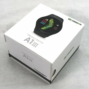 《中古品》Greenon グリーンオン GPSナビ ザ・ゴルフウォッチ A1-III