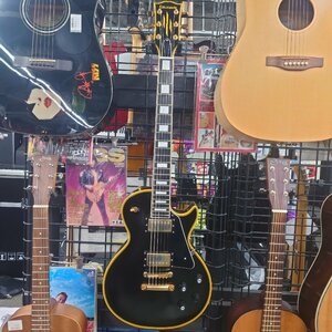 ★中古★EDWARDS E-LP-98LTC BLK★エドワーズ レスポールカスタム★ラッカートップ★