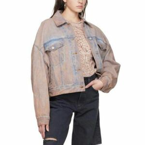 【最終値】タグ付き新品 Acne studious＊希少アイテムpink denim jacket 36 ピンク デニムジャケット