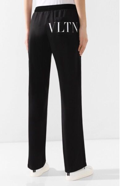新品タグ付き VALENTINO ヴァレンティノ VLTN fleece trousers