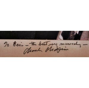 巨匠チャーリー・チャップリン直筆サイン入り写真の画像2