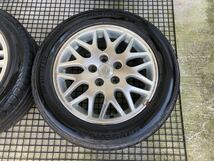 トヨタ 17系 クラウン 純正 215/55R16 6.5J+50 5穴 PCD114.3 16インチ 2013年製 タイヤホイール 4本セット 60_画像3