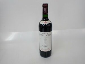 【未開栓】Chateau Marquis de Terme Margaux 2000 シャトー マルキ ド テルムマルゴー 赤ワイン 750ml 12.5% △ 6CF54-4