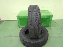 シマ★ 中古 冬 タイヤ 2本 スタッドレス 175/65R14 82Q ヨコハマ アイスガードiG60 2021年 約8分山_画像1