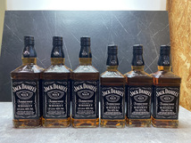 L1097【古酒】【6本セットお買い得】Jack Daniel's/ジャックダニエル オールド №7 1000ml 40%×3本、700ml 40％×3本_画像1