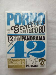 ポルノグラフィティ 12th LIVE CIRCUIT PANORAMA×42SPECIAL LIVE PACKAGE (Blu-ray Disc) BD+2CD 