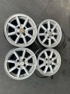 ワタナベ風8本スポーク 14×6J +40 PCD100 4穴