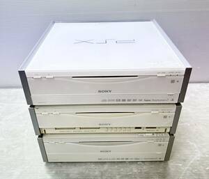 ソニー/SONY PSX 3台まとめ売り (DESR-7100/7700) PlayStationX/プレイステーション/プレステX/ゲーム機 本体のみ 通電OK ジャンク品