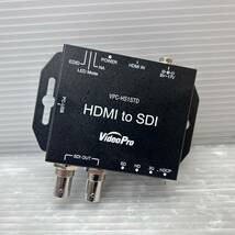 ビデオプロ/VideoPro HDMI to SDIコンバーター (VPC-SH2STD) 本体のみ ジャンク品_画像1