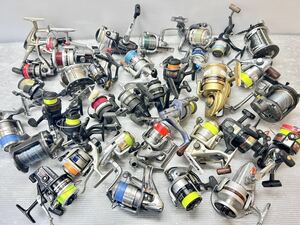 中古フィッシングリール 35点まとめ売り Daiwa/DAIWA/SHIMANO/RYOBI/釣り具/釣具 動作未確認 ジャンク品