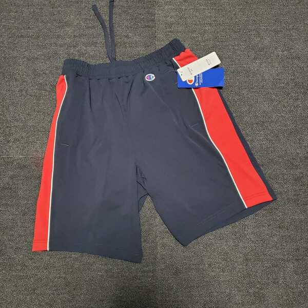 新品　チャンピオン Champion　バスケ ハーフパンツ　ポケット付き　トレーニング 運動　ショートパンツ　M