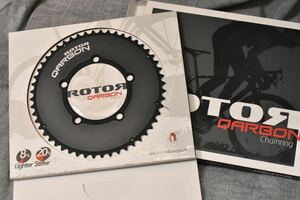 【新品未使用】ROTOR QARBON noQ 52t 真円チェーンリング AERO PCD 110 5アーム用