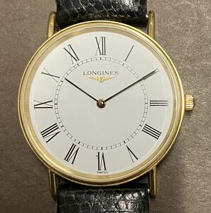 LONGINES/ロンジン★グランドクラシック★L4.637.2★クォーツ★白文字盤★アンティーク★メンズ腕時計★ジャンク★122392