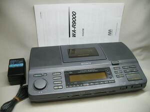 SONY ソニー ラジオカセットレコーダー WA-R9000★ジャンク