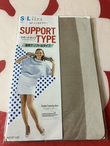 サポートタイプ パンティストッキング シャルルグレー support type panty stocking