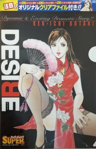 DESIRE 小谷憲一（Ｂ５）クリアファイル 同梱可