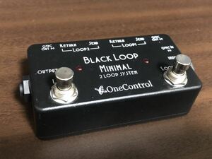 【中古】One Control ワンコントロール Minimal Series Black Loop スイッチャー