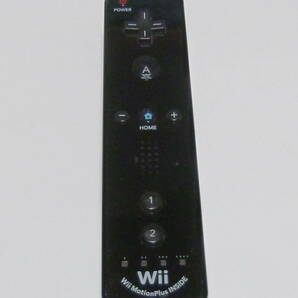 RSJ023【送料無料 即日発送 動作確認済】Wii リモコン モーションプラス ストラップ ジャケット 任天堂 純正 RVL-0363 黒 ブラックの画像3