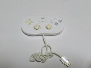 C02【即日発送 送料無料 動作確認済】Wii クラシックコントローラー 任天堂 純正 RVL-005 コントローラー