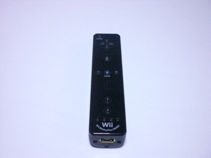 R056【即日配送 送料無料 動作確認済】Wiiリモコン　モーションプラス　RVL-036 ブラック　黒　コントローラ