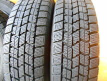 ET5157 鉄ホイール グッドイヤー アイスナビ7 155/65R14 4本セット バリ山 4.5J 100 2020年製タイヤ_画像4