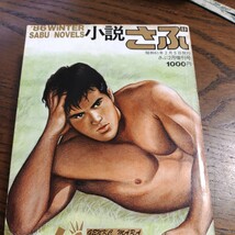 小説さぶ　　1986年冬号　　送料無料　　匿名配送　　木村べん_画像1