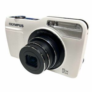 OLYMPUS オリンパス VG-170 デジカメ 1400万画素 SDカード付 デジタルカメラ ホワイト レトロ