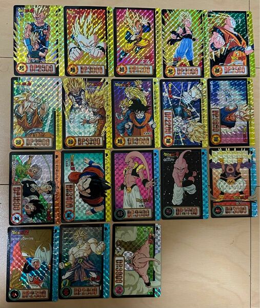 バンダイ ドラゴンボール カードダス キラ プリズム 18枚セット