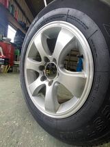 最終値下げ！トヨタ純正　200系ハイエース　プラド　225/65R17_画像7