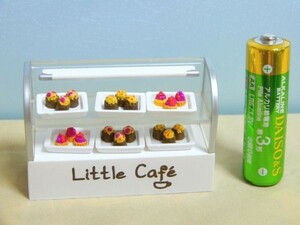 リトルカフェ ショーケース A セット Littele Cafe ほっと一息シリーズ ミニチュア メガハウス