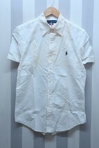 6-3557A/ラルフローレン 長袖BDチェックシャツ/長袖BDストライプシャツ /半袖BDオックスフォードシャツ RALPH LAUREN 3点セット _画像4