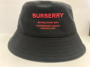 BURBERRY バーバリー ホースフェリー バケットハット 帽子 Lサイズ 