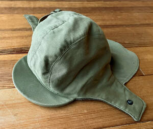 40s WW2 US NAVY COLD WEATHER HAT CONTRACT NXsx 82967 宮下貴裕着 SIZE 7 1/2