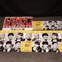 GENERATIONS EXILE TRIBE 販促物 ブルボン フェットチーネグミ チーズジャガ POP ポスター 4点セット コレクション インテリア【160e1657】_画像1