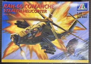 【新品・未組立・未開封】『RAH-66 COMANCHE STEALTH HELICOPTER』 試作偵察攻撃ヘリコプター「RAH-66 コマンチ」 ITALERI(イタレリ) 1/48
