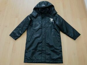 【良品】DESCENTE デサント★裏ボアベンチコート★黒★M