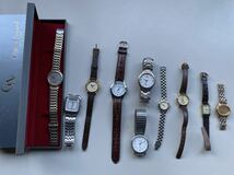 腕時計 まとめ売りSEIKO セイコー LUCENT VEGA CURREN AUREOLE Disney GA GianniAccardi MILANO_画像1