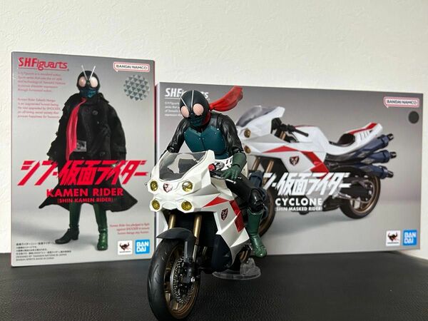 S.H.Figuarts シン・仮面ライダー&サイクロン号　2点セット