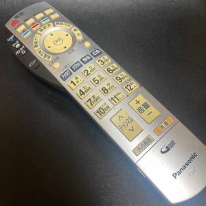 L7201 返品OK 動作品　清掃済み　Panasonic パナソニックテレビリモコン EUR7649Z20