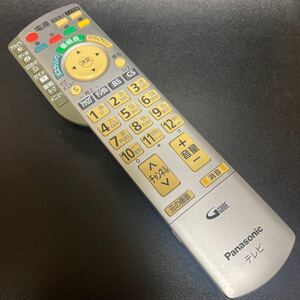 L7273 返品OK動作品　清掃済み　Panasonic パナソニック テレビリモコン N2QAYB000324