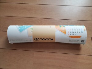 2024 year * wall-mounted calendar * Toyota dealer ..