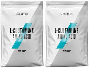 *[ free shipping ] my protein L- glutamine non flavour 500g(250g×2 sack )*MYPROTEIN