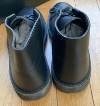 【未使用保管品】クラークス デザートブーツ ORIGINALS Desert Boot クレープソール 黒 ブラック UK 8.5 サイズ 26.5〜27cm_画像4