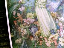M.W.Tarrant (Q)◆U25 マーガレット タラント 子供 イラスト 少女 少年 妖精 アンティークポストカード イギリス ビンテージ 外国絵葉書_画像5