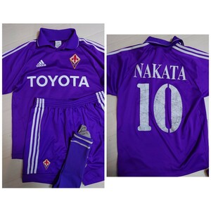 adidas　2004〜05 フィオレンティーナ　中田英寿　セットアップ　NAKATA