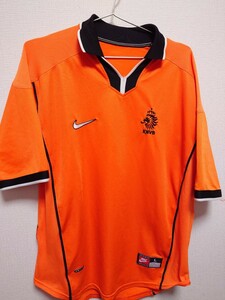 NIKE 1998 World Cup　オランダ代表 ユニフォーム　デニス・ベルカンプ　コクー　ゼンデン　デ・ブール　スタム　オーヘルマウス